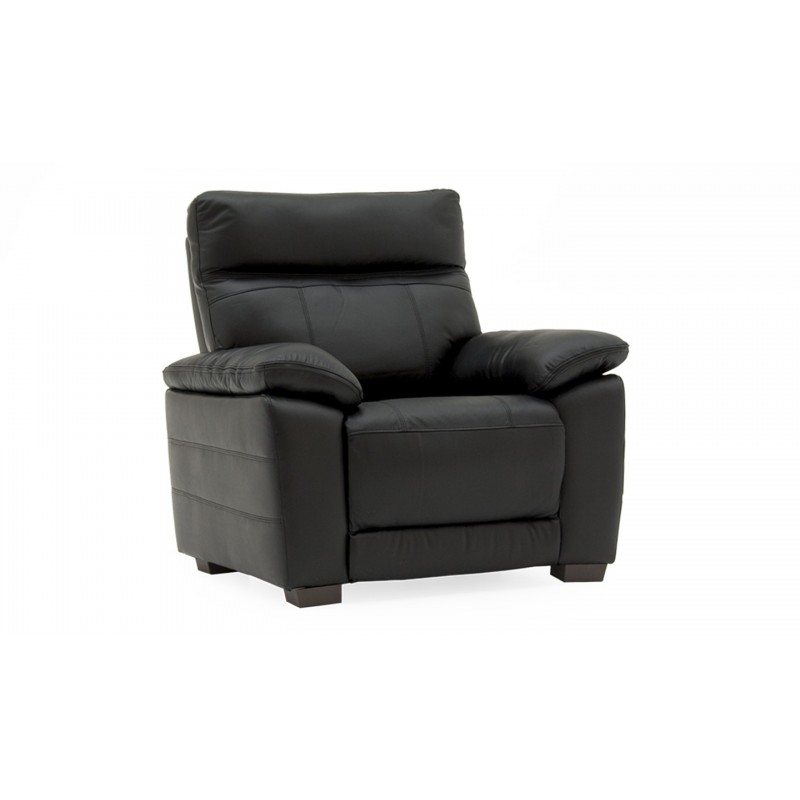 VL Positano 1 Seater Fixed - Black (Nett)